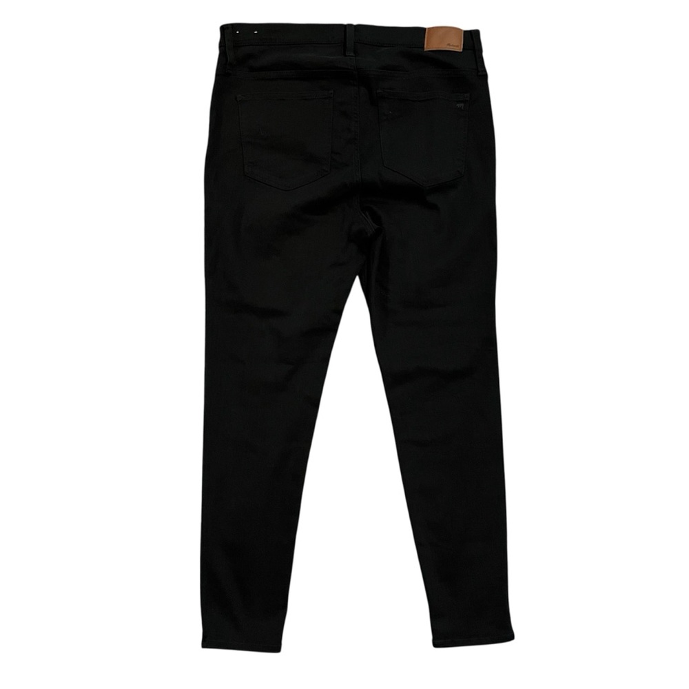 Madewell Jeans Women’s 33 Black 9” High Rise Skinny LIKE NEW - Picture 4 of 8